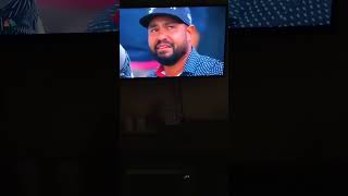 J.J. Spaun's 64 foot putt on the 18th for the win at Oakmont. The crowd erupts!