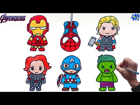 How to draw Avengers Characters