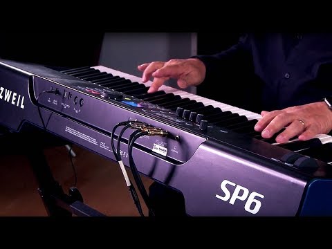 Kurzweil SP6 88-Key Stage Piano with LENA Processor, FlashPlay Technology and KSR