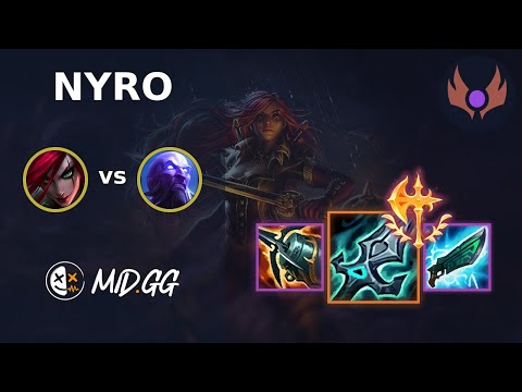 MID.GG: [ Nyro ] Katarina MID vs Ryze | EUW MASTER | LOL Season 2025