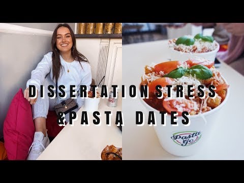 UNI VLOG. 32 | DISS STRESS & PASTA DATES | ames banks