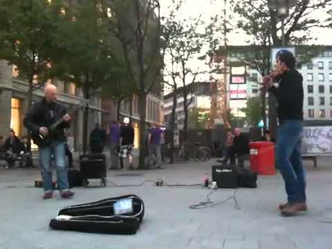 Straßenmusik in Hamburg