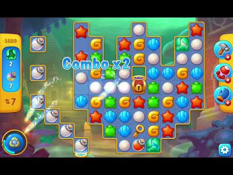 Fishdom Hard Level 5689 (No Boosters) @choraelmin