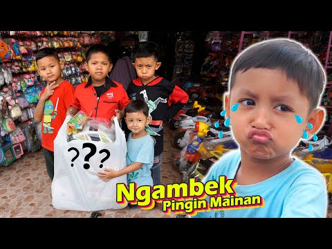 Adik Cemberut Pingin Beli Mainan Baru | Drama Anak Lucu Lagi Ngambek