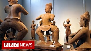 Cambodia calls for UK to return looted treasures - BBC News