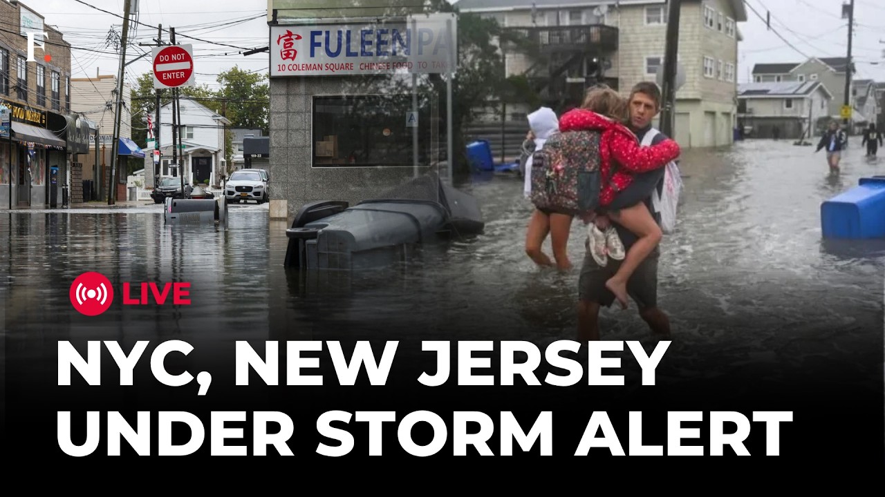 NYC, New Jersey Declare Emergency As Nor’easter Brings Flooding & 55 MPH Winds | LIVE