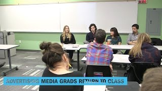 Advertising Alumni Students Return to Class