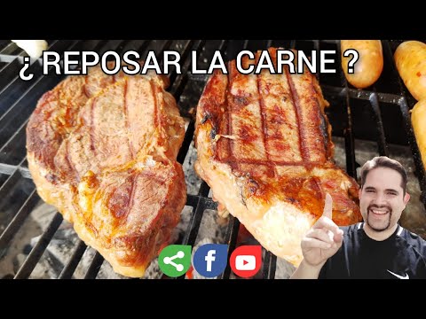 ¿POR QUÉ DEJAR REPOSAR LA CARNE? #comida #food #parrilla #recipe #carne