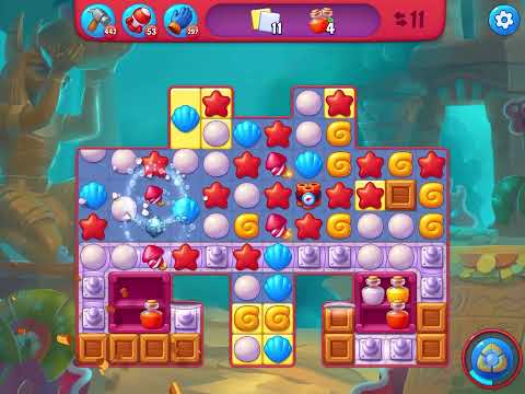 Fishdom Hard level 7085 no boosters フィッシュダム ハード [Friend's]