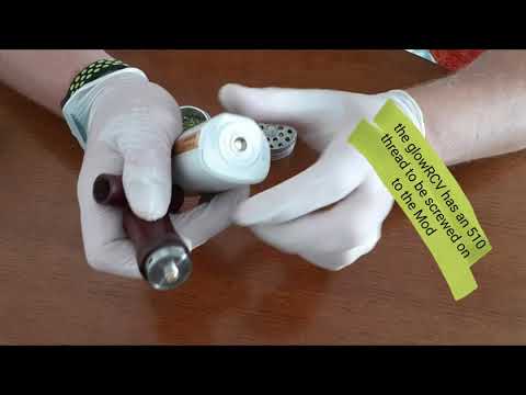 How to glowRCV 18 by Dreamwood Vaporizer