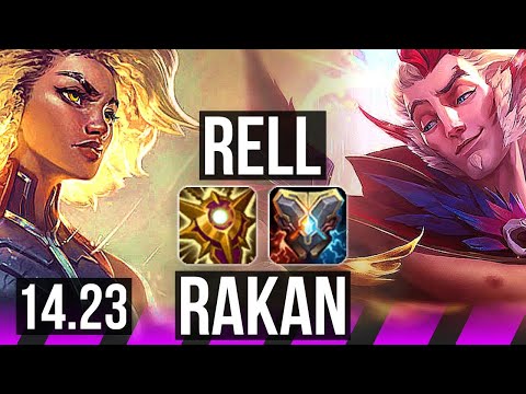 RELL & Ashe vs RAKAN & Miss Fortune (SUP) | KR Master | 14.23