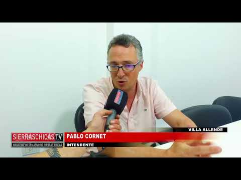 Las obras Viales y el Ordenamiento Territorial de Villa Allende con Pablo Cornet