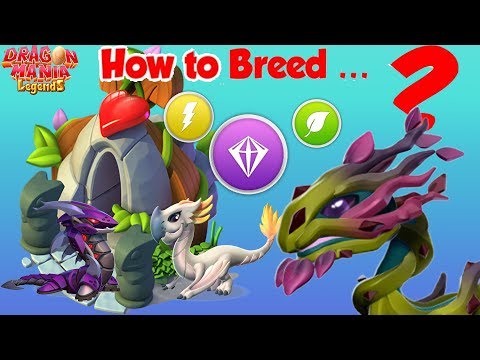How To Breed Briar Dragon? Cockatoo Dragon + Dark Mech Dragon - Dragon Mania Legends