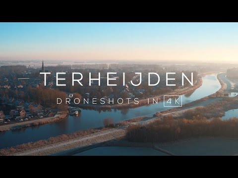 Ochtend vorst in Terheijden (4K) | Drone video