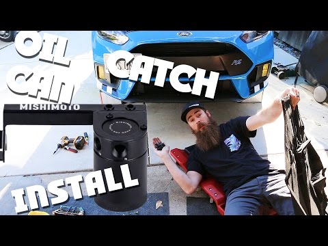 HOW TO INSTALL A OIL CATCH CAN FORD FOCUS RS