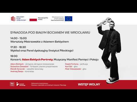 Adam Bałdych Portraits koncert live z Synagogi Pod Białym Bocianem we Wrocławiu.