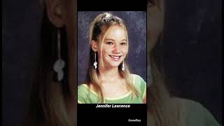 Celebrities and their yearbook pictures. #shorts