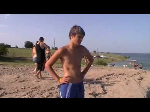 Cliff Jumping @ lake Whitney 2010