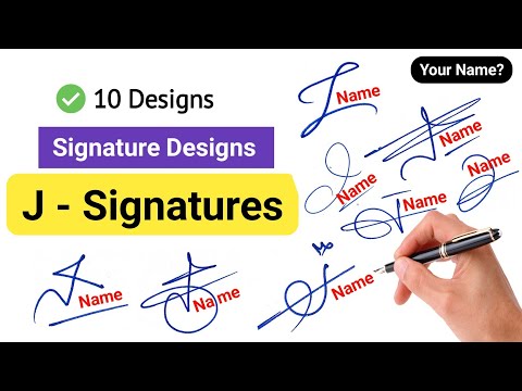 ✅ J Signature Style | Signature Style Of My Name | J Signature Design 