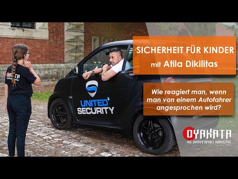 SICHERHEIT FÜR KINDER -  Wie reagiert man, wenn man von einem Autofahrer angesprochen wird?
