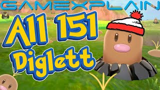 All 151 Diglett Locations in The Isle of Armor - Pokémon Sword & Shield DLC (Guide)