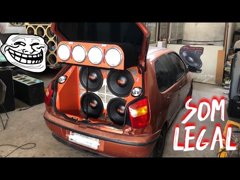 Palio com quatro falantes Tritom Shiver da Som Legal