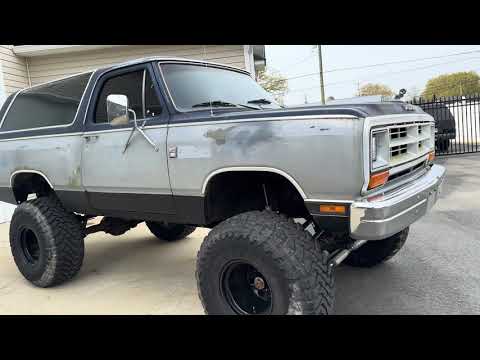 1987 Dodge Ramcharger 150
