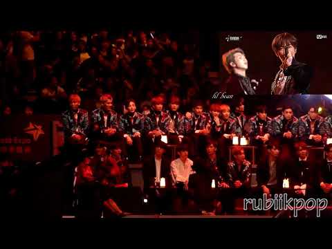 SEVENTEEN reaction to BTS-fire [MAMA 2016]