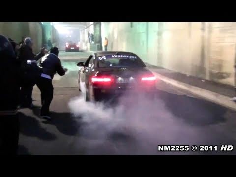 Speed Day: CRAZY Tunnel Cars BURNOUTS and LAUNCHES Vol. 1