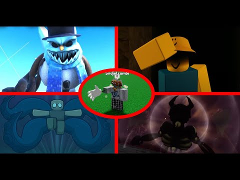 Slap Battles All Bosses and Mini-Bosses Part 1 (PLUS NEW BOSS JERRY!!!)