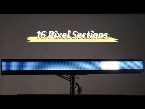 AL-006 380W LED PIXEL STROBE BAR with 1296pcs RGBW LED