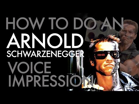 "How To Do An Arnold Schwarzenegger Voice Impression" - Voice Breakdown Ep. 27