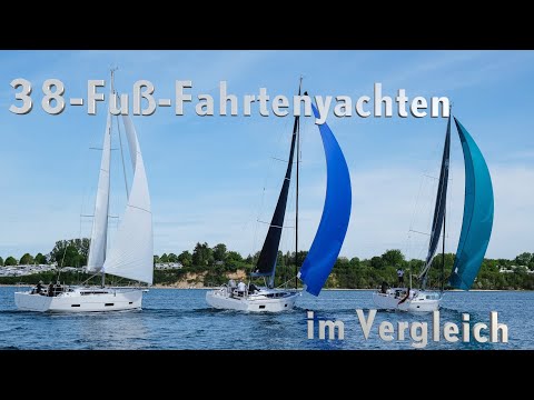 38-Fuß-Fahrtenyachten im Vergleich – Teil 1: unter Segeln [2021]