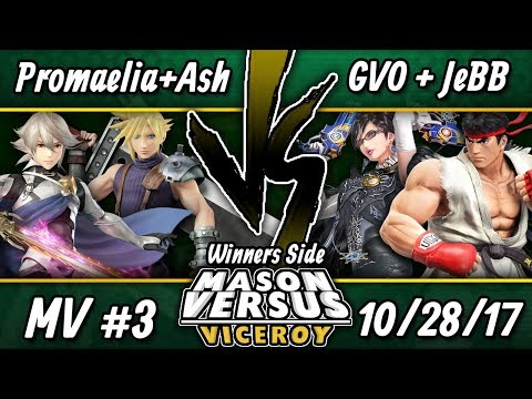 Dubs Winner's Side - Promaelia + Ash23 vs GVO + AF | JeBB - Mason Versus: Viceroy