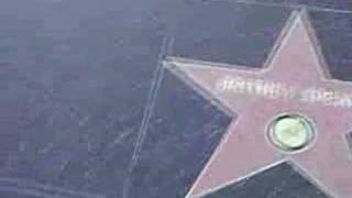 BRITNEY SPEAR'S STAR NEXT TO "PSYCHO" STAR