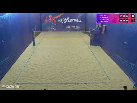 16:20 D. Kliuiev / M. Motuznyi - A. Antonenko / Y. Hauptman 30.10.2022 | Winners Beach Volleyball