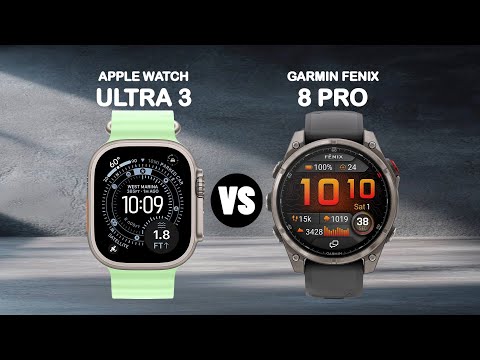 APPLE WATCH ULTRA 3 VS GARMIN FENIX 8 PRO