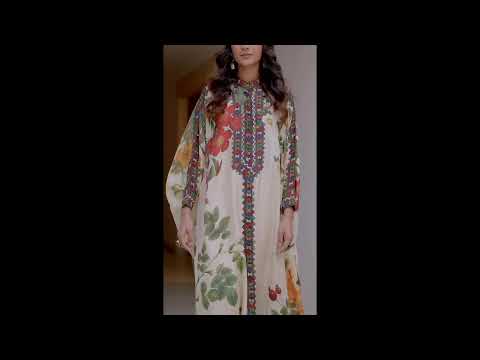 Indian Designer Rajdeep Ranawat's summer collection 2023 of kaftans and co-ords on Ogaan.com