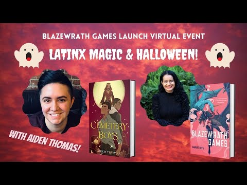 LATINX MAGIC & HALLOWEEN! With Aiden Thomas, Author Of CEMETERY BOYS!