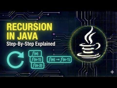 Recursion In Java Explained Step By Step Java Tutorial For Beginners Kannada 24