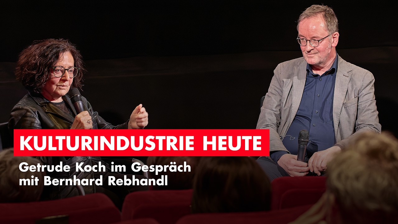 Kulturindustrie heute? Gertrud Koch im Gespräch mit Bert Rebhandl im Rahmen der Reihe Frankfurter Schule