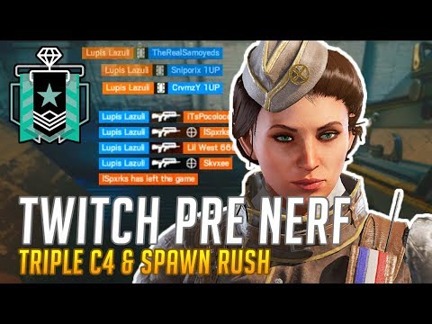 Twitch Before the Nerf - Rainbow Six Siege (Console Diamond) : Operation Burnt Horizon