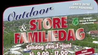 preview picture of video 'Outdoor & STORE FAMILIEDAG'