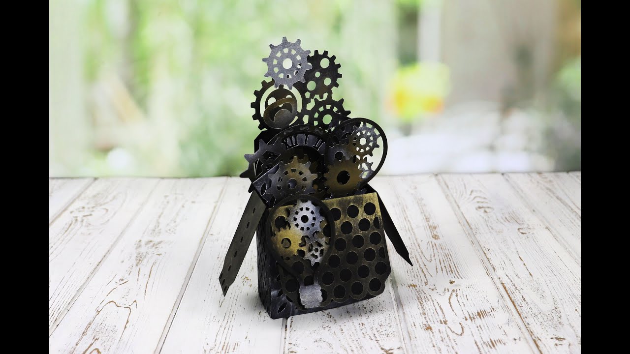 Cutting Craftorium Pop Up: Steampunk