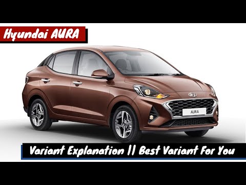 Hyundai AURA : कोनसा VARIANT है आपके लिए ? E,S,SX,SX+ or SX(O) || Variant explanation
