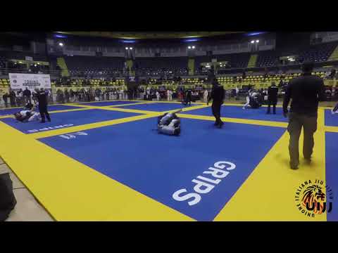 Torino Jiu Jitsu Challenge 2018 - nera semifinale adulto medio massimo - Croitoru vs Reale