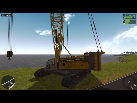 Construction-Simulator 2015 - Liebherr LR 1300 Crawler Crane DLC