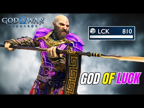 The God Of Luck Vs All Berserkers And GNA - God Of War Ragnarok