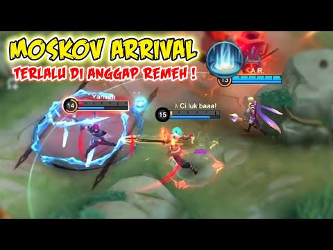 300 IQ MOSKOV GAMEPLAY ! BIKIN BINGUNG MUSUH PAKAI TEKNIK INI WKWK