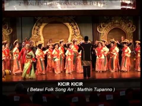 PSM UMB - 2 ND BALI CHOIR INTERNATIONAL CHAMPIONSHIP, 20 - 27 Juli 2013 ( Kicir Kicir )